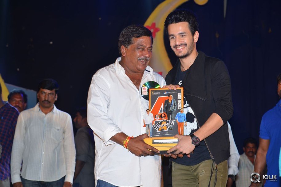 Akhil-Movie-Platinum-Disc-Function